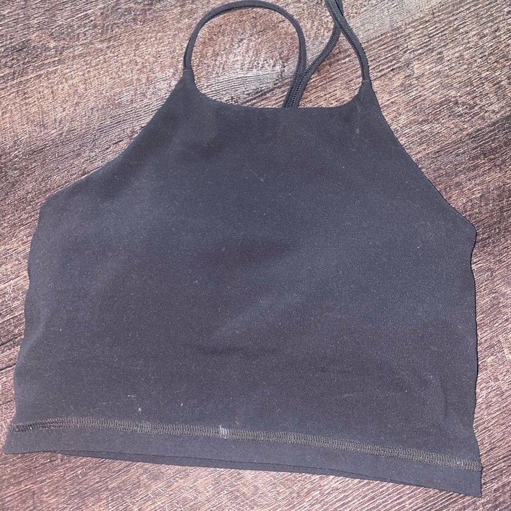 Lululemon Padded High Neck Crop Cami